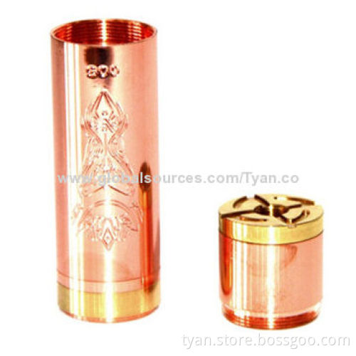 2014 best 1:1 mechanical mod copper akuma mod clone